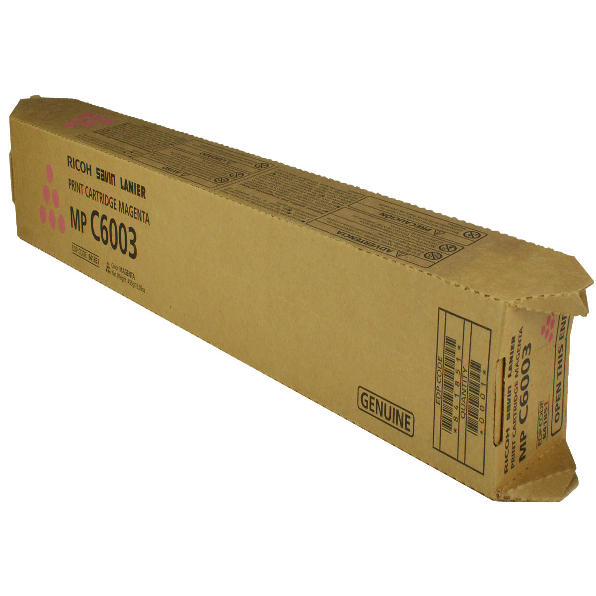 Ricoh (841851) Toner Cartridge, Magenta 22.5K Yield