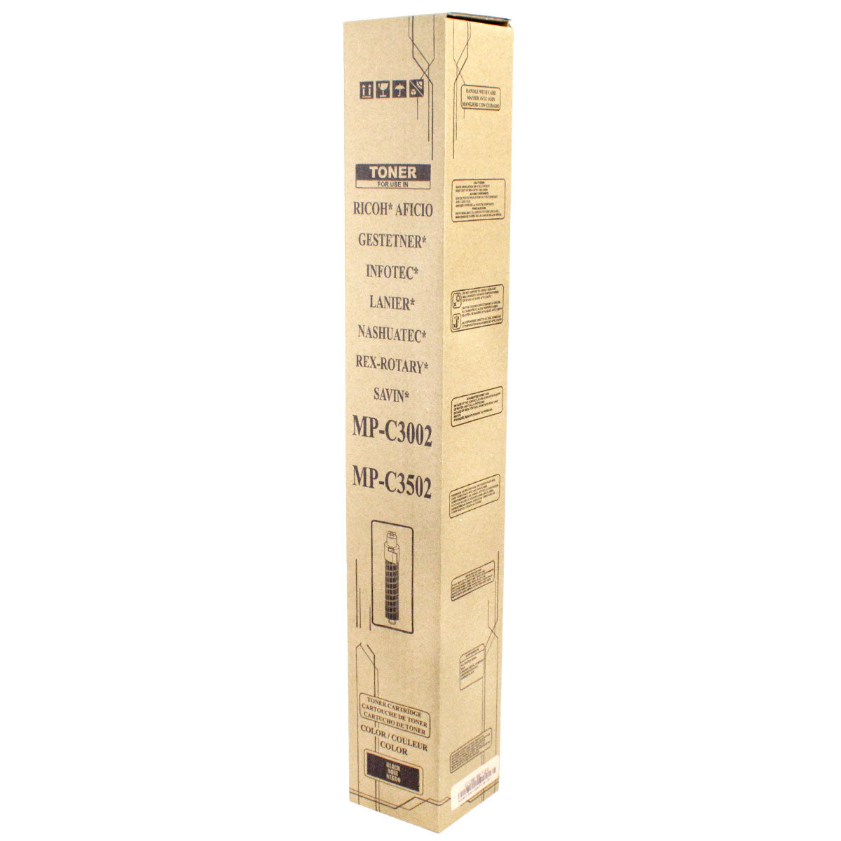 Ricoh MP C3502 Remanufactured Toner Cartridge Black 28K Yield