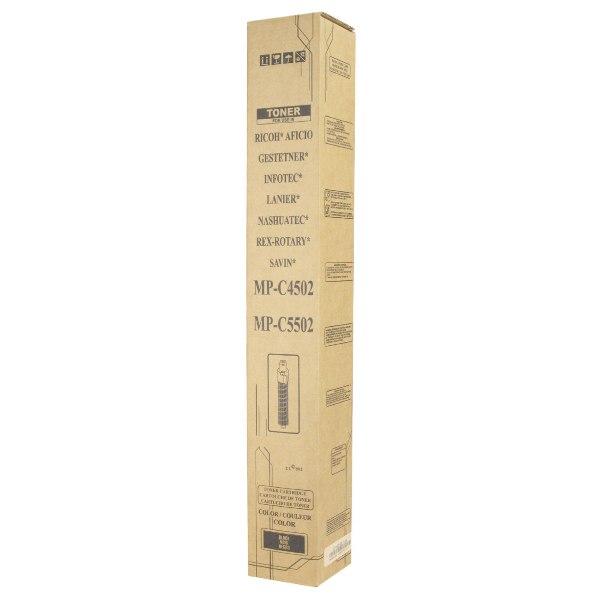 Ricoh MP C5002 Remanufactured Toner Cartridge Black 31K Yield