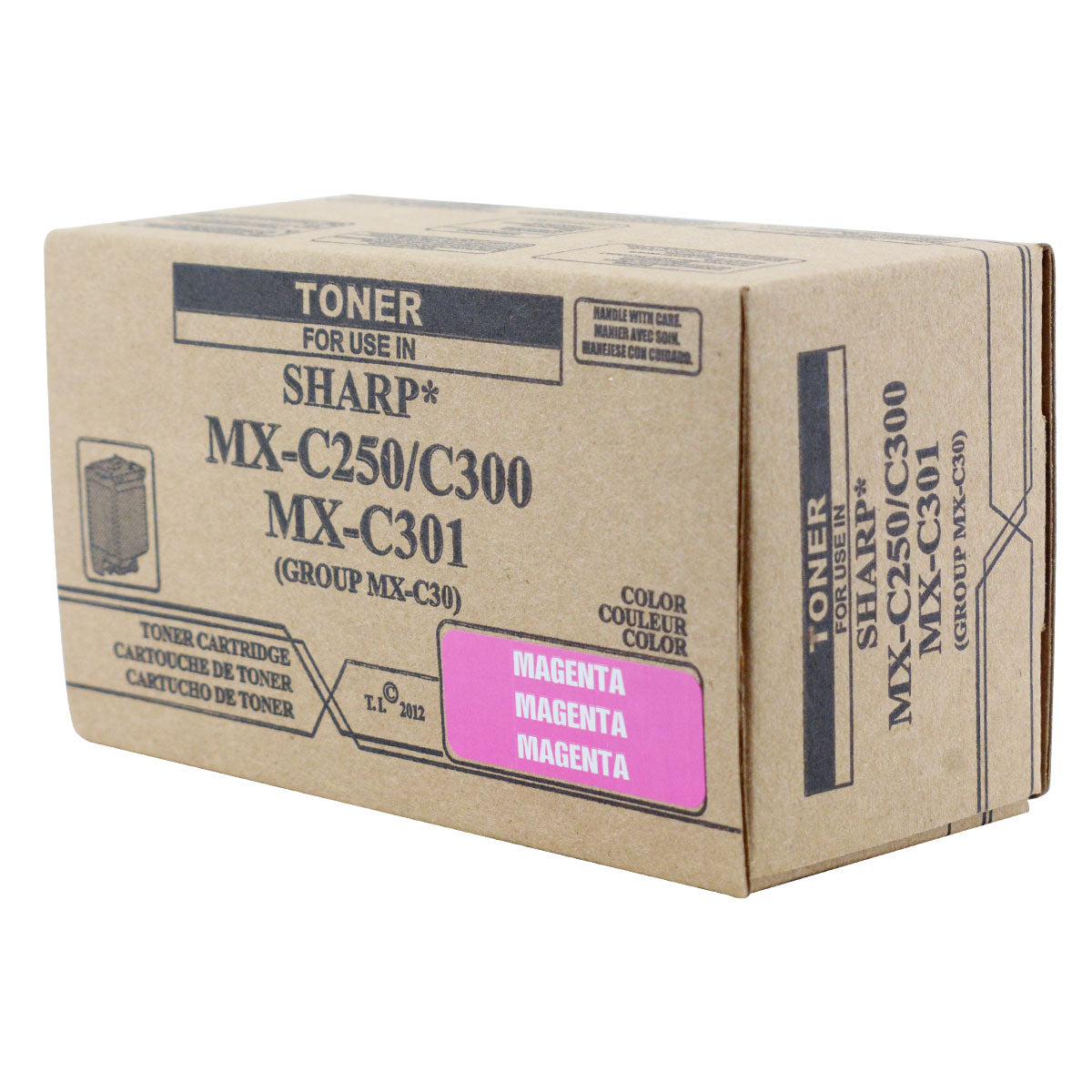 MX-C30NTM Remanufactured Toner Cartridge Magenta 6K Yield