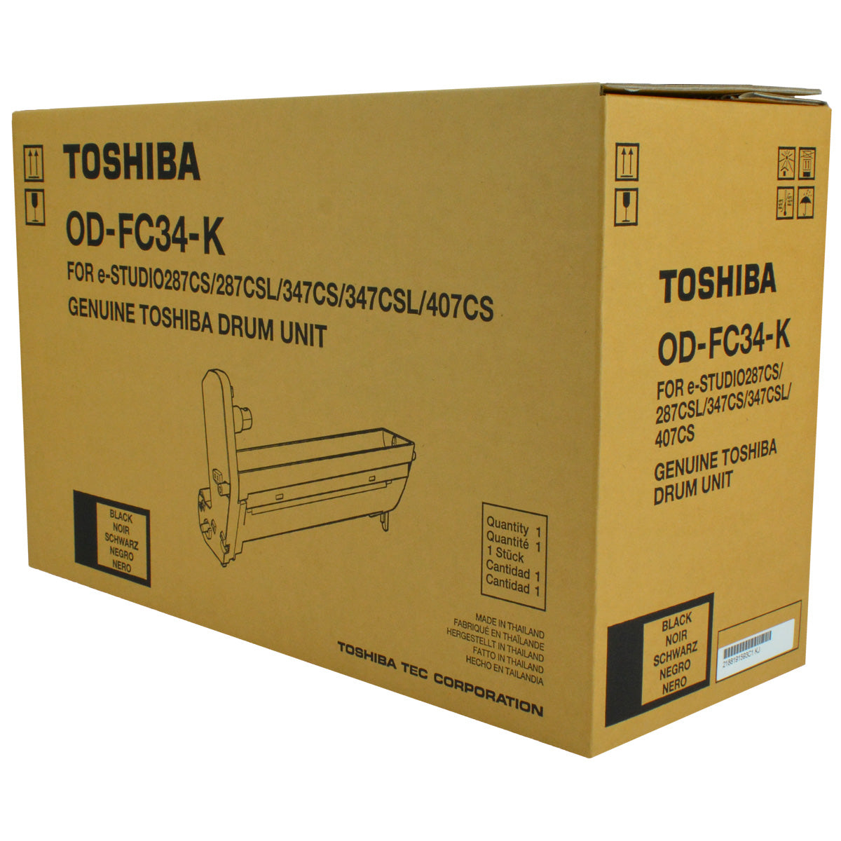 Toshiba OD-FC34-K (ODFC34K) Drum Unit, Black 30K Yield