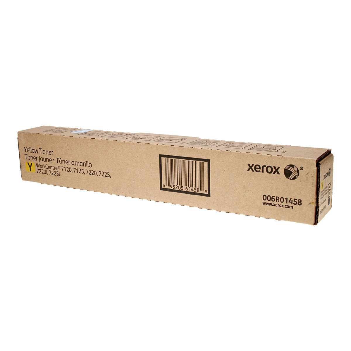 Xerox (6R1458) Toner Cartridge, Yellow 15K Yield