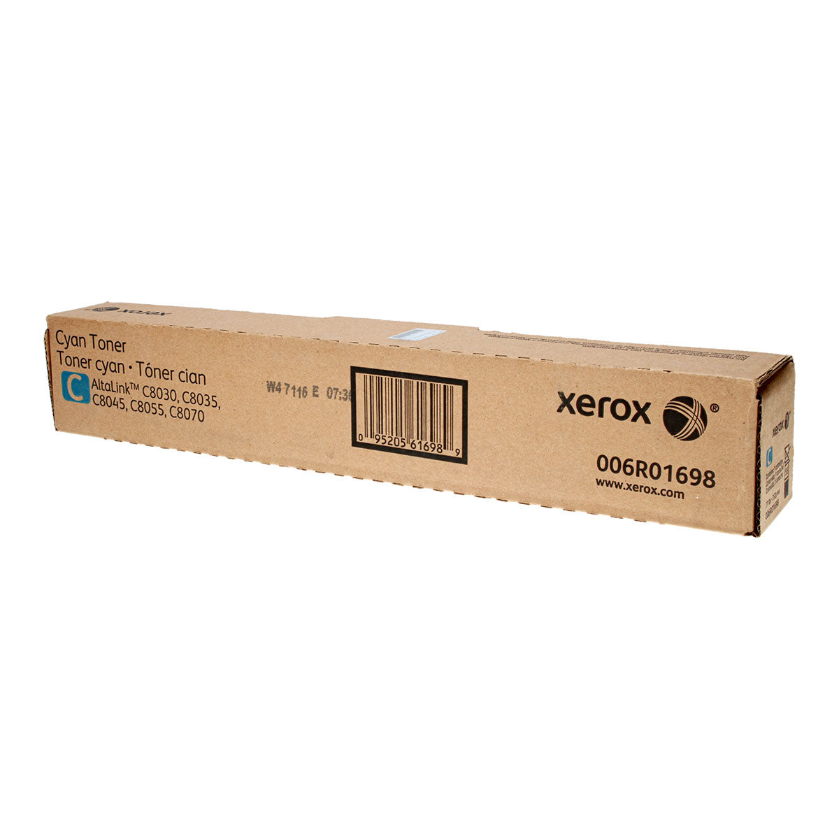 Xerox 6R01698 (6R1698) Toner Cartridge, Cyan 15K Yield
