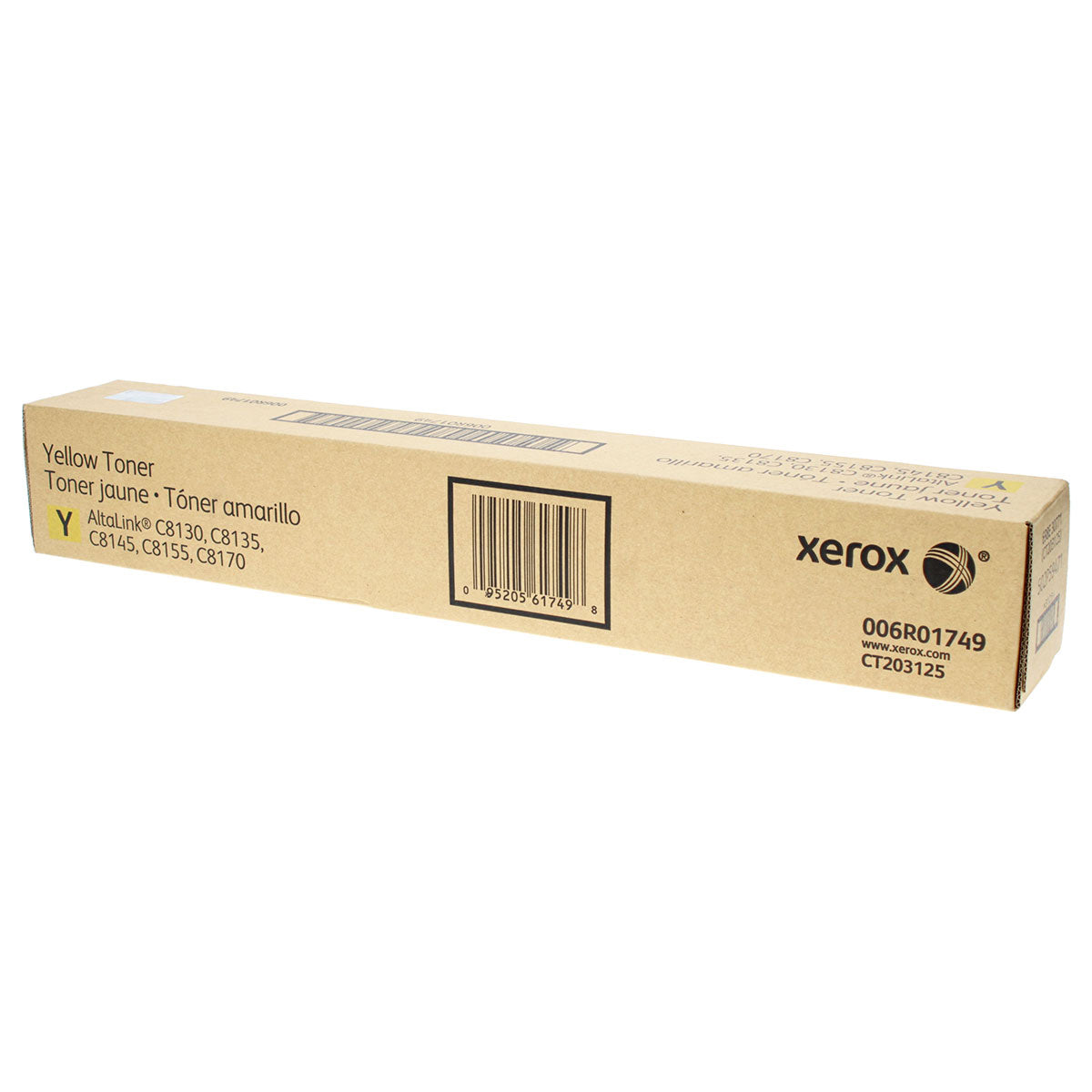 Xerox 6R01749 (6R1749) Toner Cartridge, Yellow 28K Yield