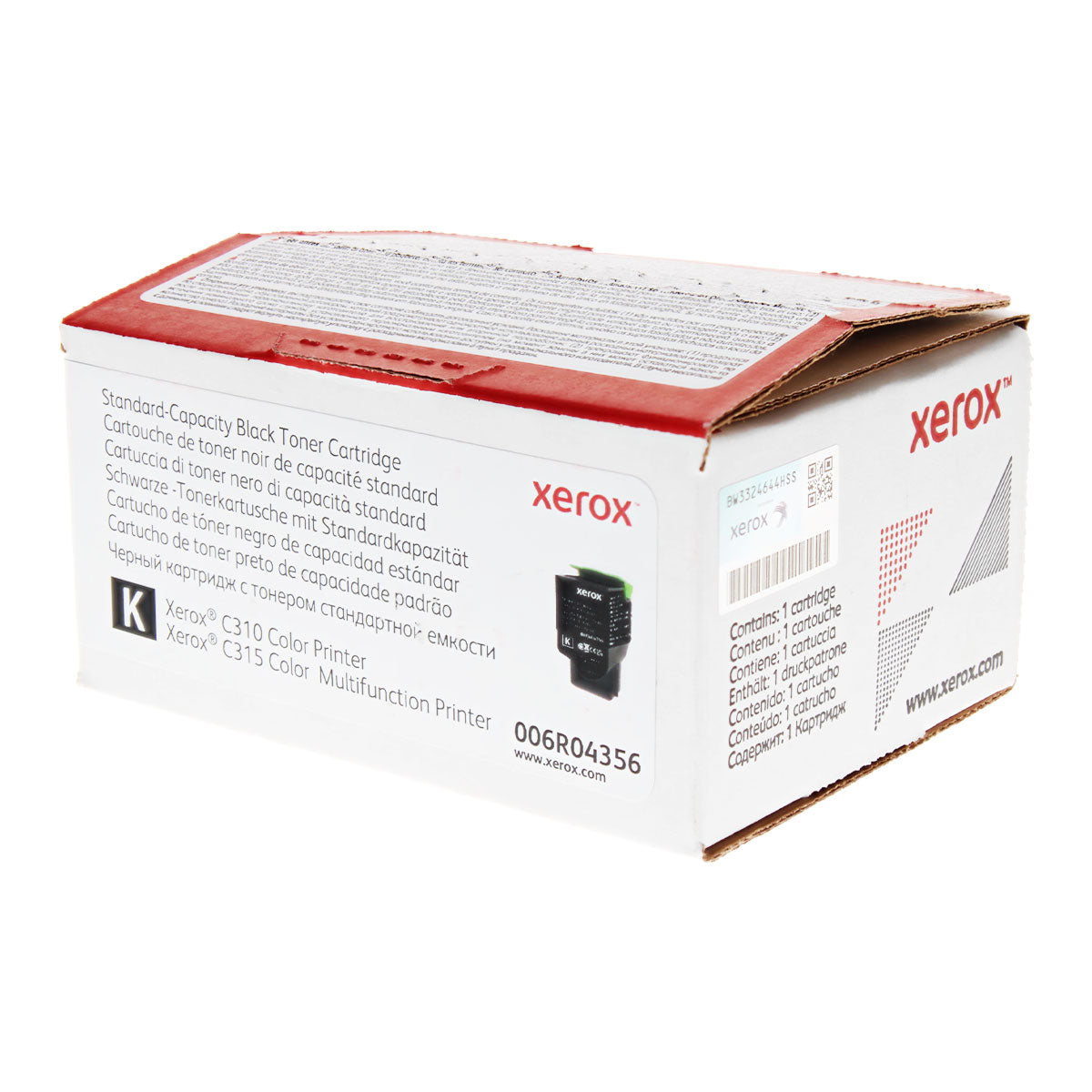 Xerox (6R04356) Toner Cartridge, Black 3K Yield
