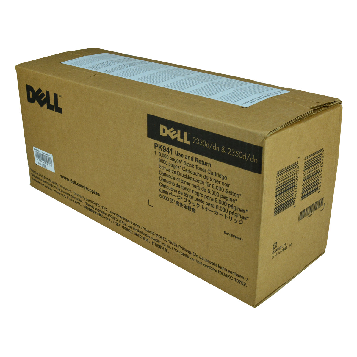 Dell PK941 (330-2650) Toner Cartridge, Black 6K Yield, Return Program