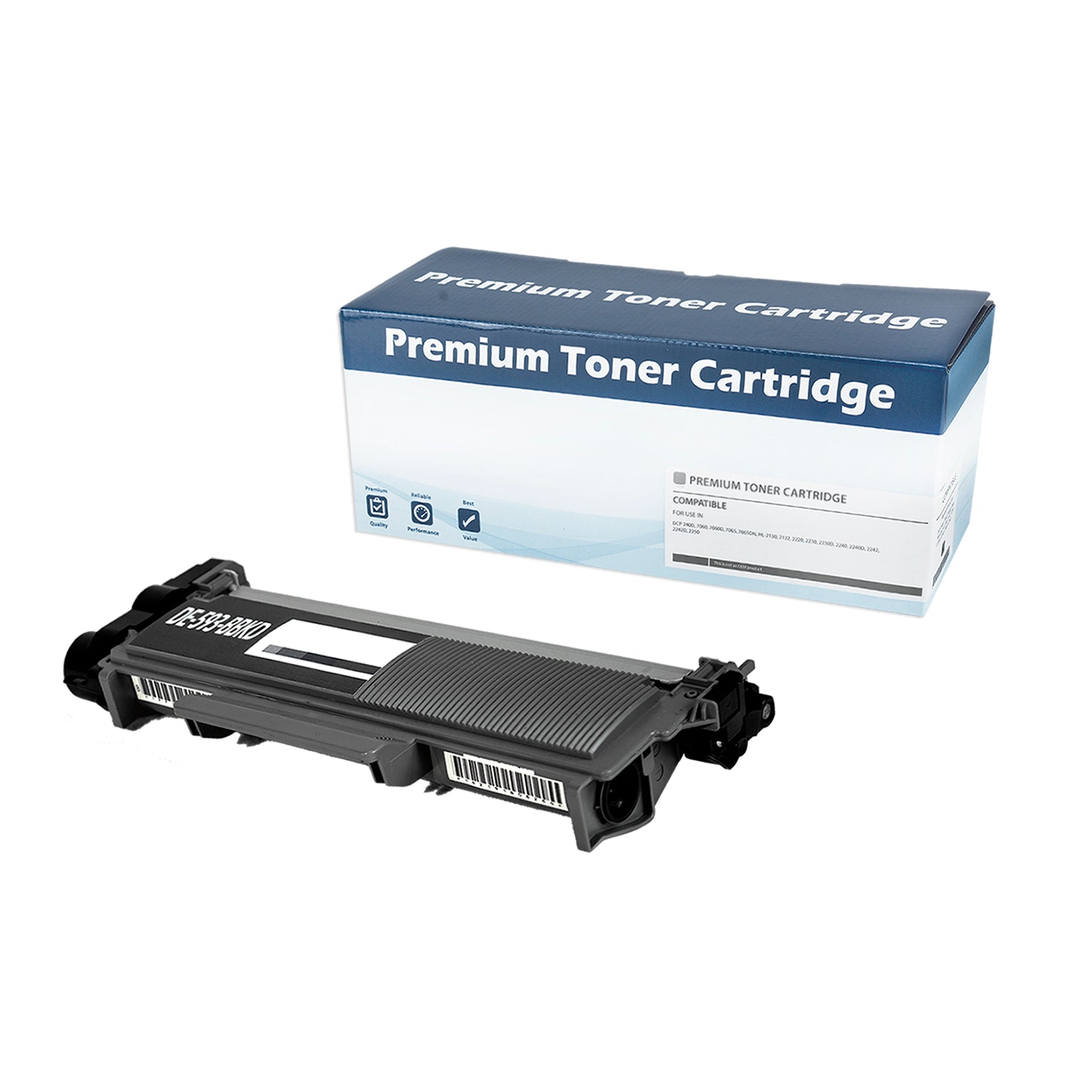P7RMX Remanufactured Toner Cartridge Black 2.6K High Yield