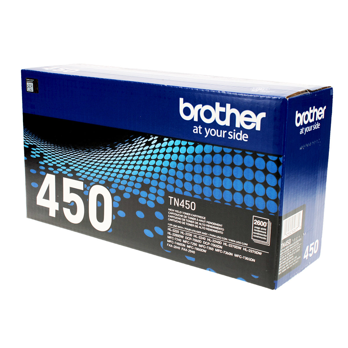 Brother (TN450) Toner Cartridge, Black 2.6K High Yield
