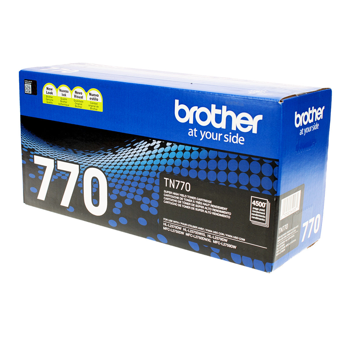 Brother (TN770) Toner Cartridge, Black 4.5K Extra High Yield