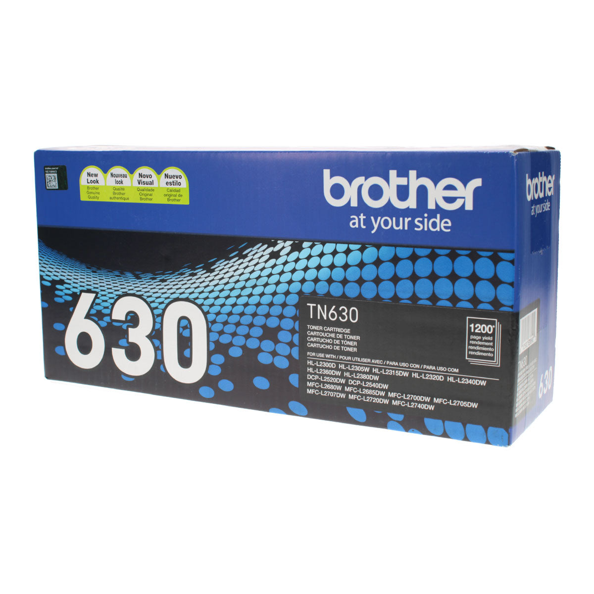 Brother (TN630) Toner Cartridge, Black 1.2K Yield