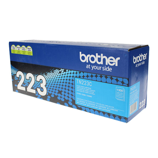 Brother (TN223C) Toner Cartridge, Cyan 1.3K Yield
