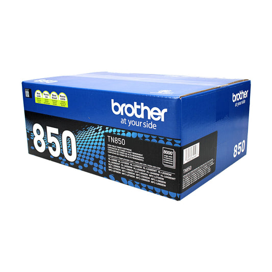 Brother (TN850) Toner Cartridge, Black 8K High Yield