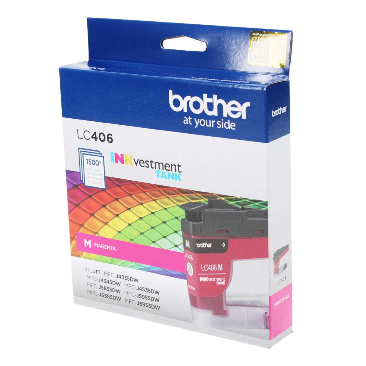 Brother (LC406M) Inkjet, Magenta 1.5K Yield