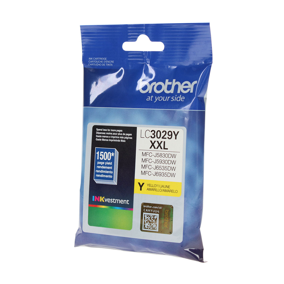 Brother (LC3029Y) Inkjet, Yellow 1.5K Extra High Yield