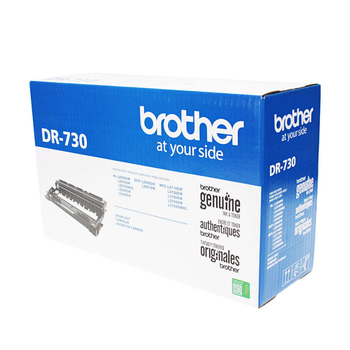Brother (DR730) Drum Unit, Black 12K Yield