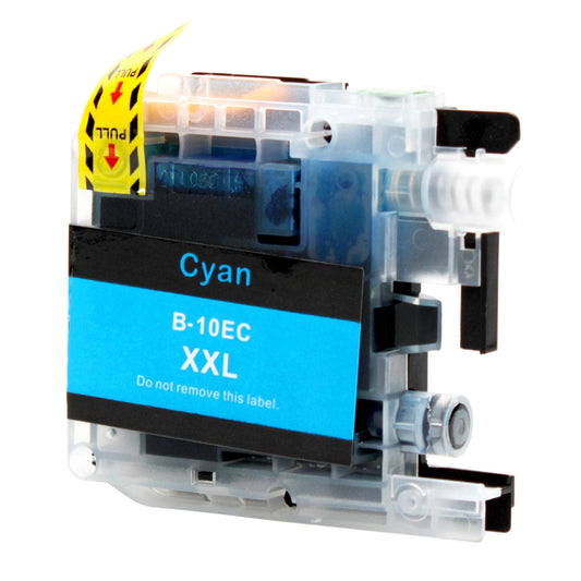 Brother LC10EC Remanufactured Toner Cartridge Cyan 1200 Super High Yield