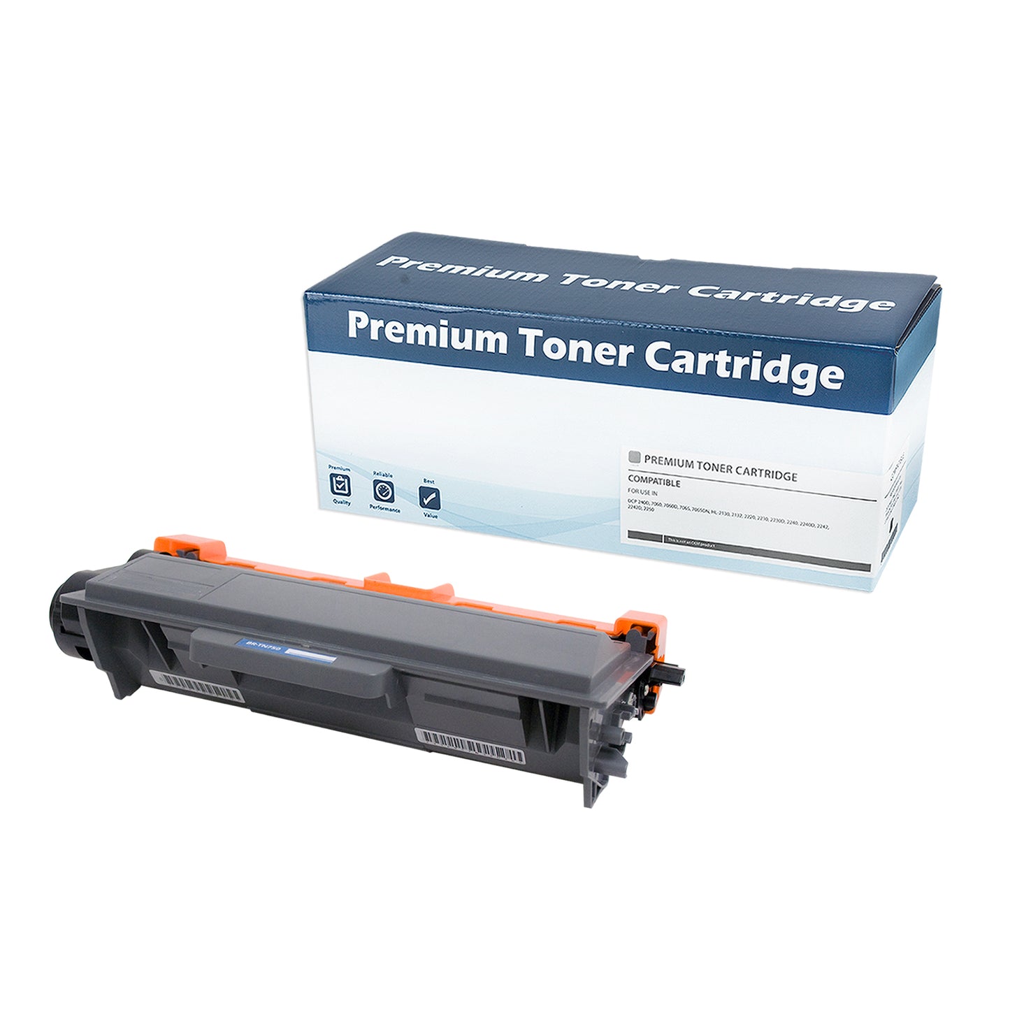 Toner-Dog TN750 OEM Black High Yield Toner Cartridge – 8,000 Pages