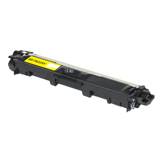 Toner-Dog TN225Y OEM Yellow High Yield Toner Cartridge – 2,200 Pages