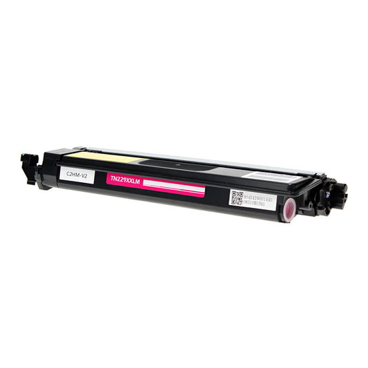 Brother TN229XXLM Remanufactured Toner Cartridge Magenta 4K Super High Yield