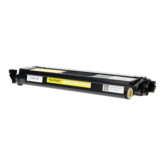 Brother TN229XXLY Remanufactured Toner Cartridge Yellow 4K Super High Yield