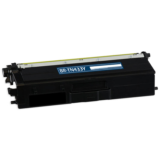 Toner-Dog TN433Y OEM Yellow High Yield Toner Cartridge – 4,000 Pages