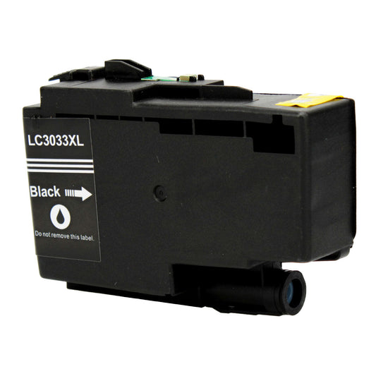 Brother LC3033BK Remanufactured Toner Cartridge Black 3K Super High. Yield