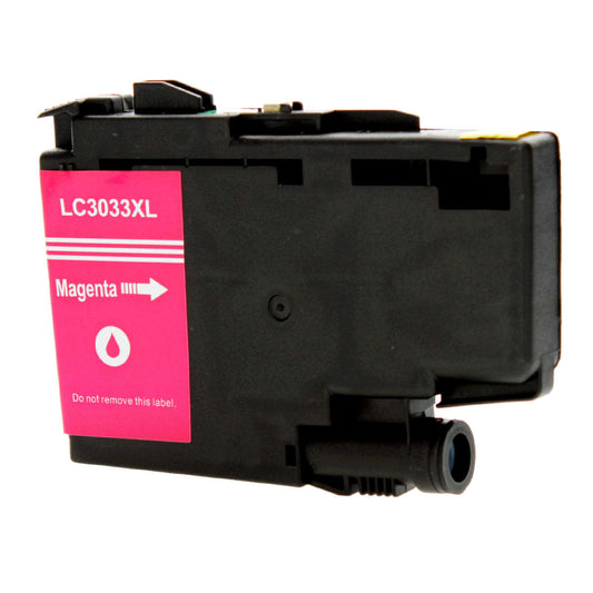 Brother LC3033M Remanufactured Toner Cartridge Magenta 1.5K Super High Yield