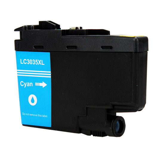 Brother LC3035C Remanufactured Toner Cartridge Cyan 5K Ultra High Yield