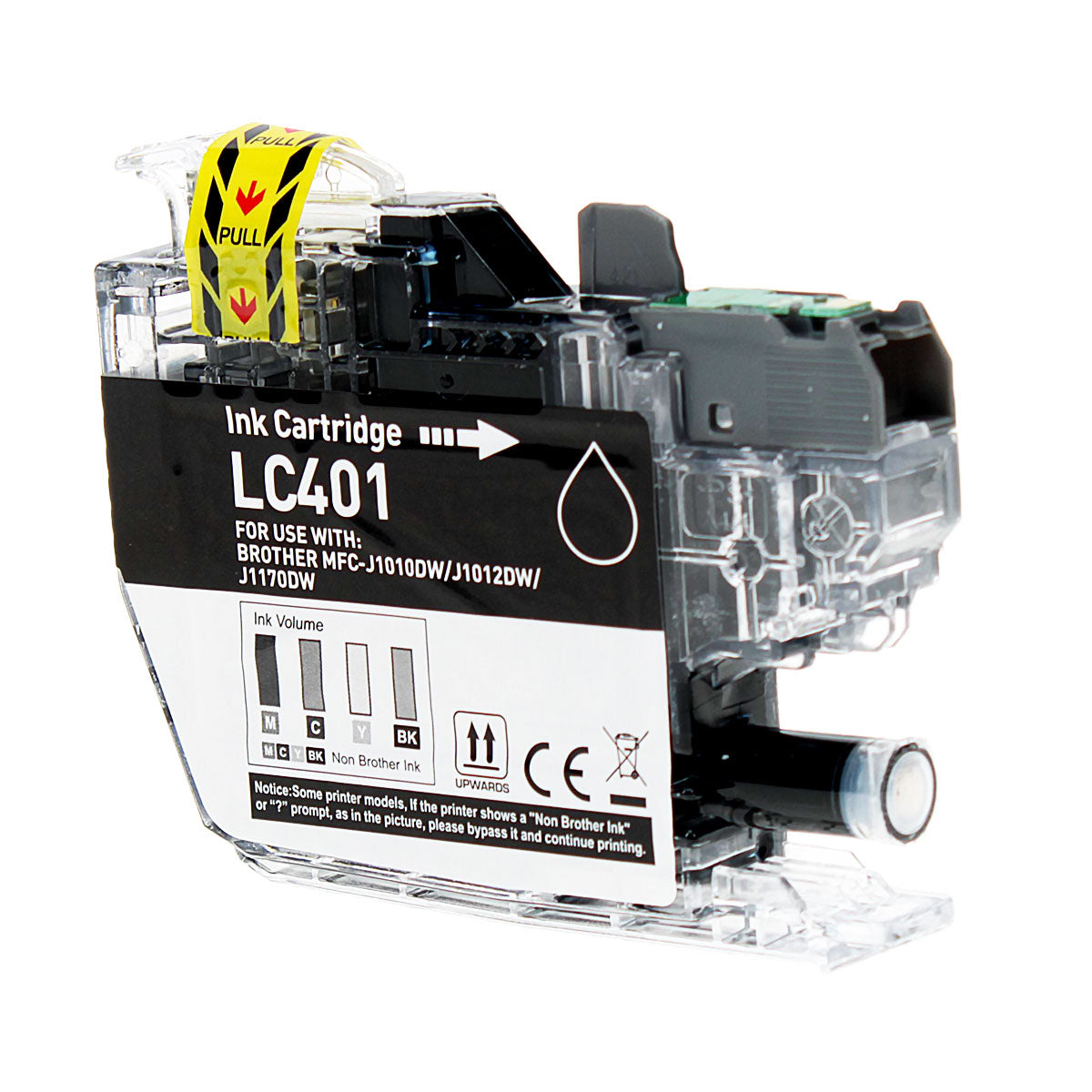 Brother LC401BK Remanufactured Toner Cartridge Black 200 Standard Yield