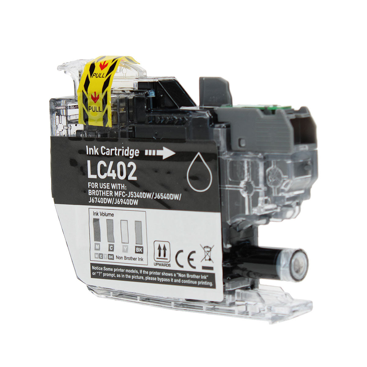 Brother LC402BK Remanufactured Toner Cartridge Black 550 Standard Yield