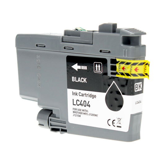 Brother LC404BK Remanufactured Toner Cartridge Black 750 Standard Yield