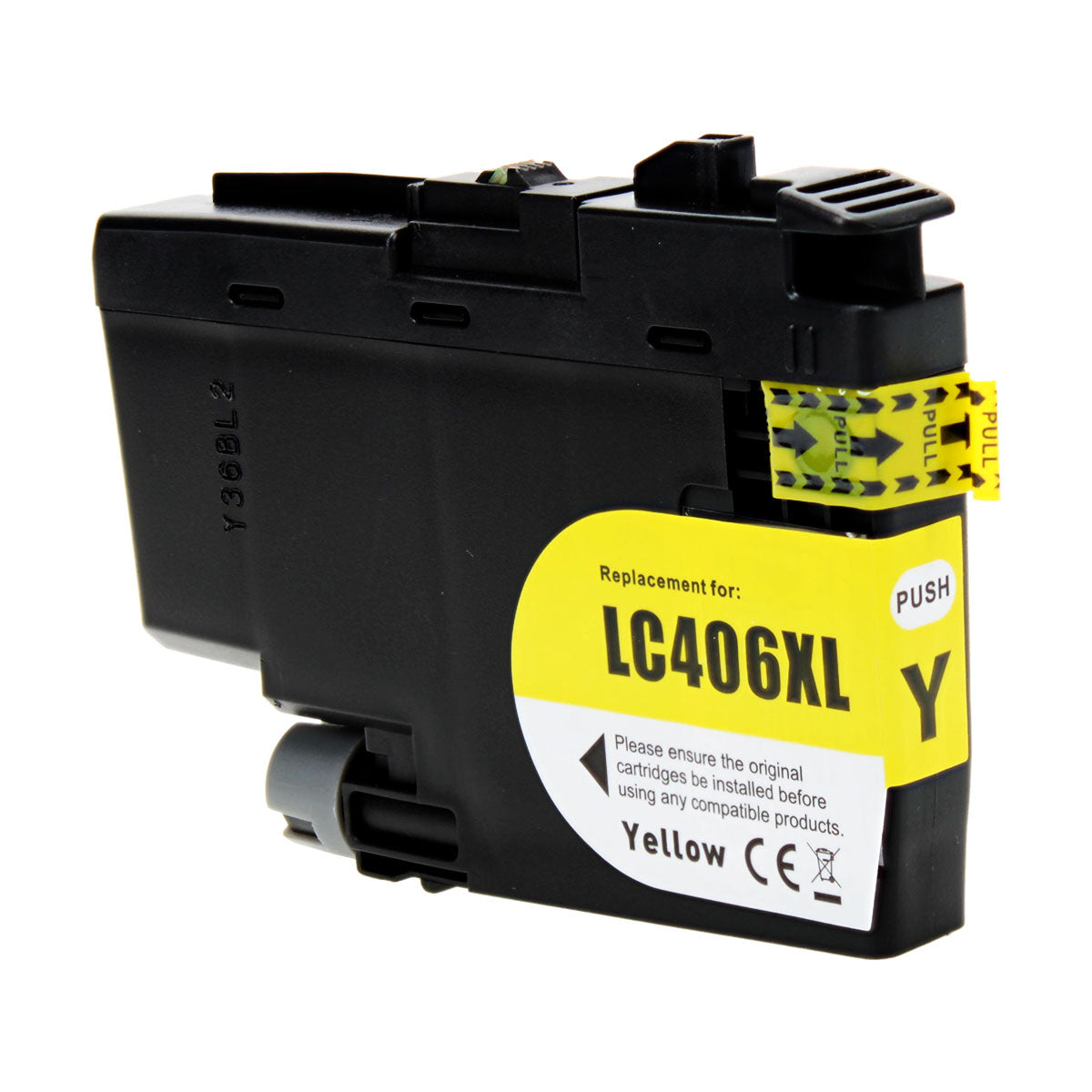 Brother LC406XLY Remanufactured Toner Cartridge Yellow 5000 High Yield