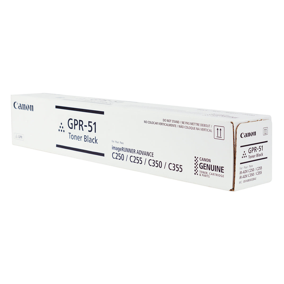 Canon GPR-51 (8516B003) Toner Cartridge, Black 19K Yield