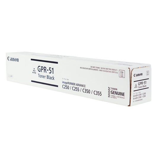 Canon GPR-51 (8516B003) Toner Cartridge, Black 19K Yield