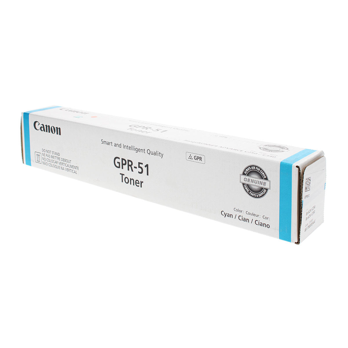 Canon GPR-51 (8517B003) Toner Cartridge, Cyan 21.5K Yield