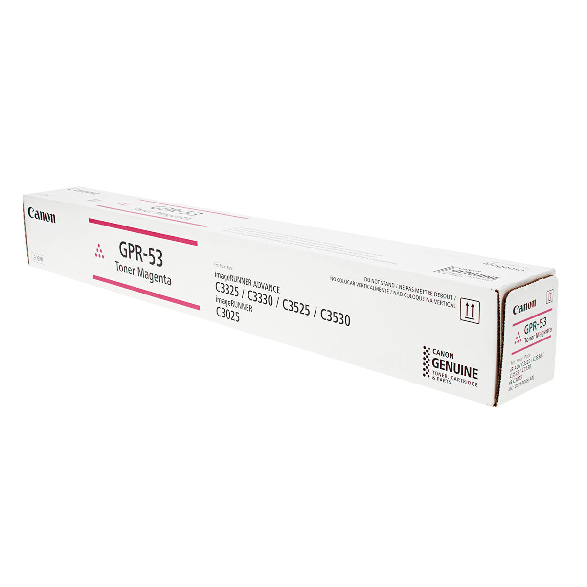 Canon GPR-53 (8526B003) Toner Cartridge, Magenta 19K Yield