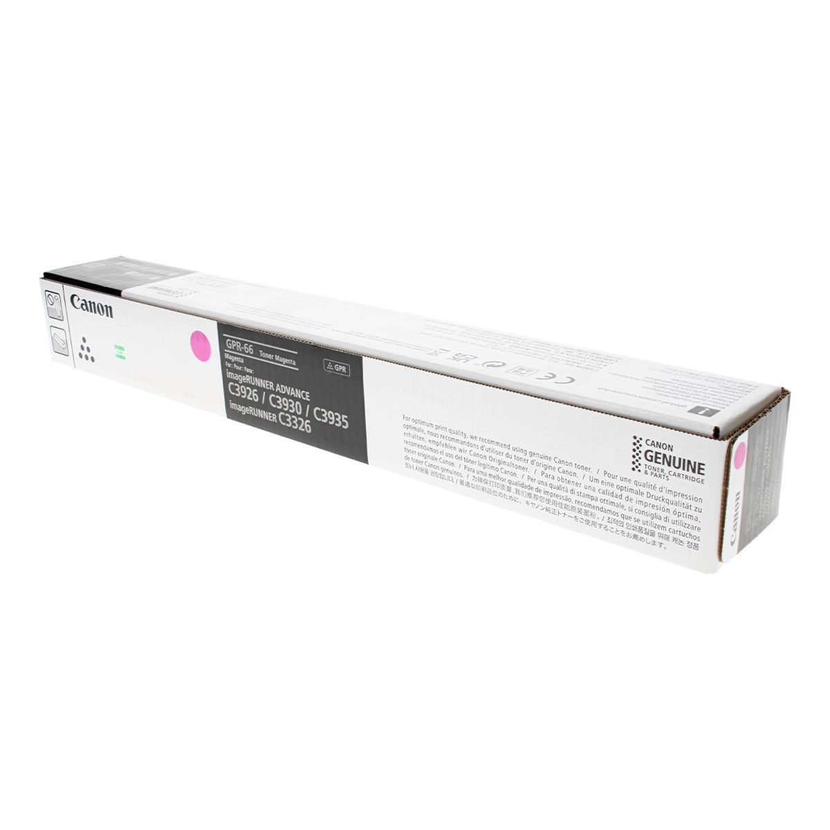 Canon GPR-66 (5755C003) Toner Cartridge, Magenta 25.5K Yield