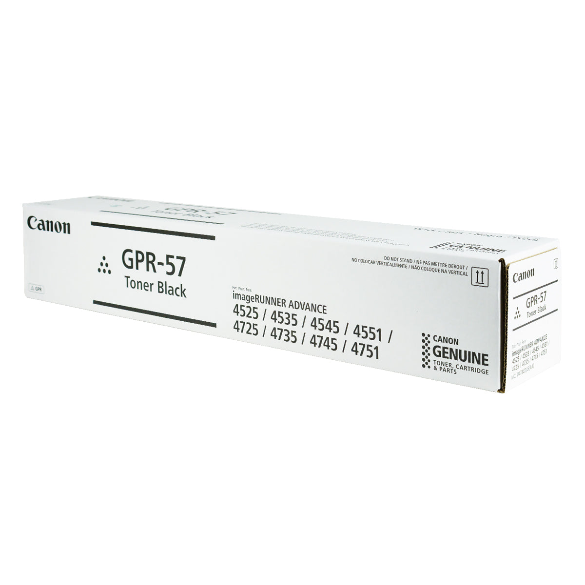 Canon GPR-57 (0473C003) Toner Cartridge, Black 42.1K Yield