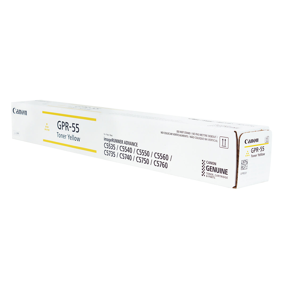 Canon GPR-55 (0484C003) Toner Cartridge, Yellow 60K Yield