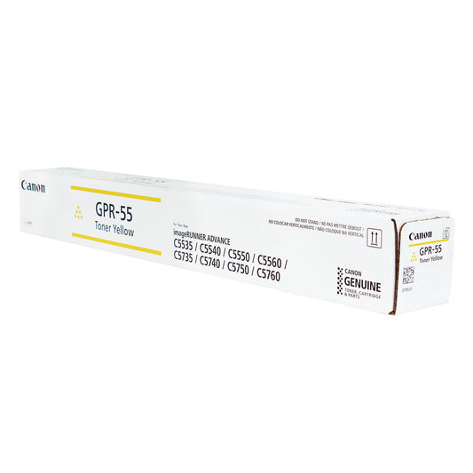 Canon GPR-55 (0484C003) Toner Cartridge, Yellow 60K Yield