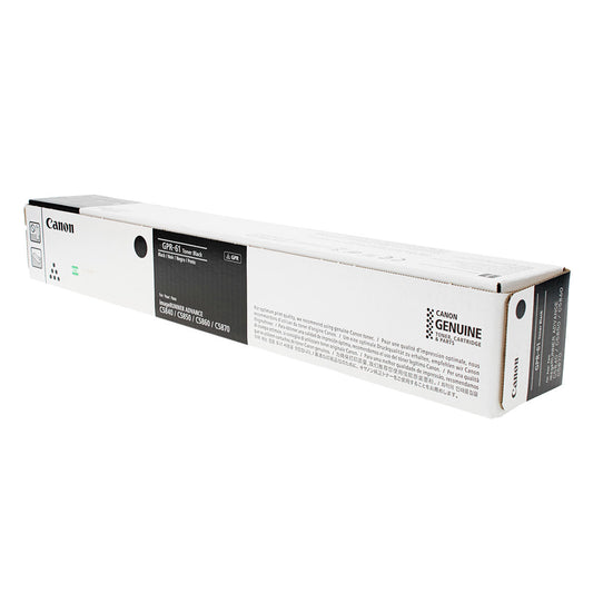 Canon GPR-61 (3763C003) Toner Cartridge, Black 71K Yield