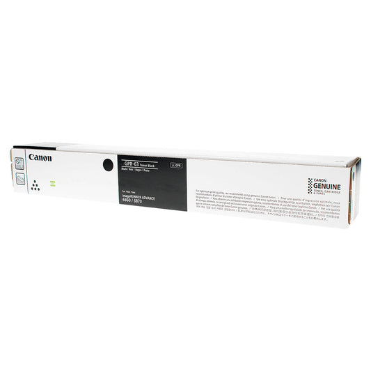 Canon GPR-63 (4766C003) Toner Cartridge, Black 71.5K Yield