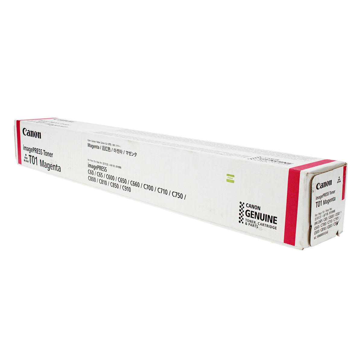 Canon T01M (8068B001) Toner Cartridge, Magenta 39.5K Yield