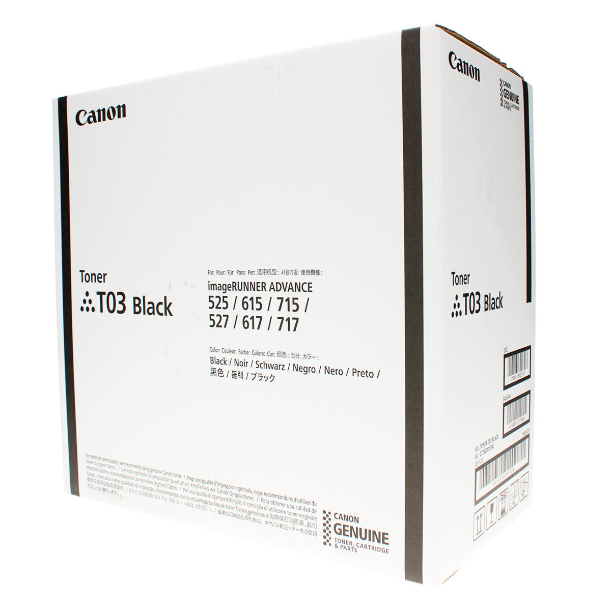 Canon T03 (2725C001) Toner Cartridge, Black 51.5K Yield