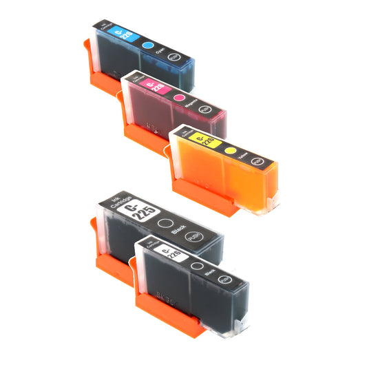 Canon O170042 Remanufactured Toner Cartridge Pigment Black Black Cyan Magenta Yellow 510 High Yield 5/Pack