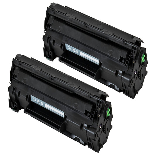 Canon 137 Remanufactured Toner Cartridge Black 2.2K Yield *2/Pack
