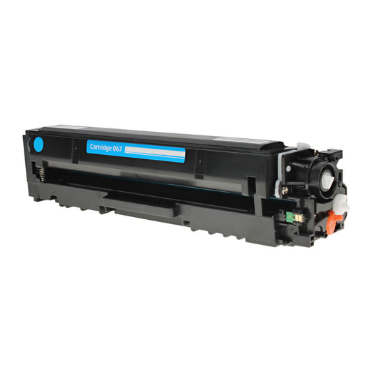 Canon 067 Remanufactured Toner Cartridge Cyan 1.25K Yield (New Chip)