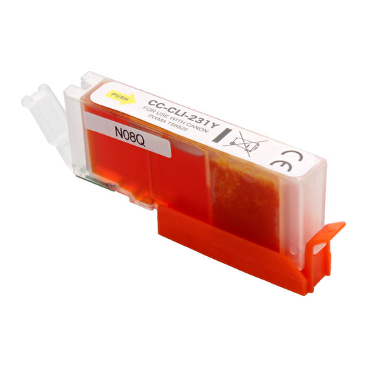 Canon CLI-231Y Remanufactured Toner Cartridge Yellow 8.5 Ml Standard Yield