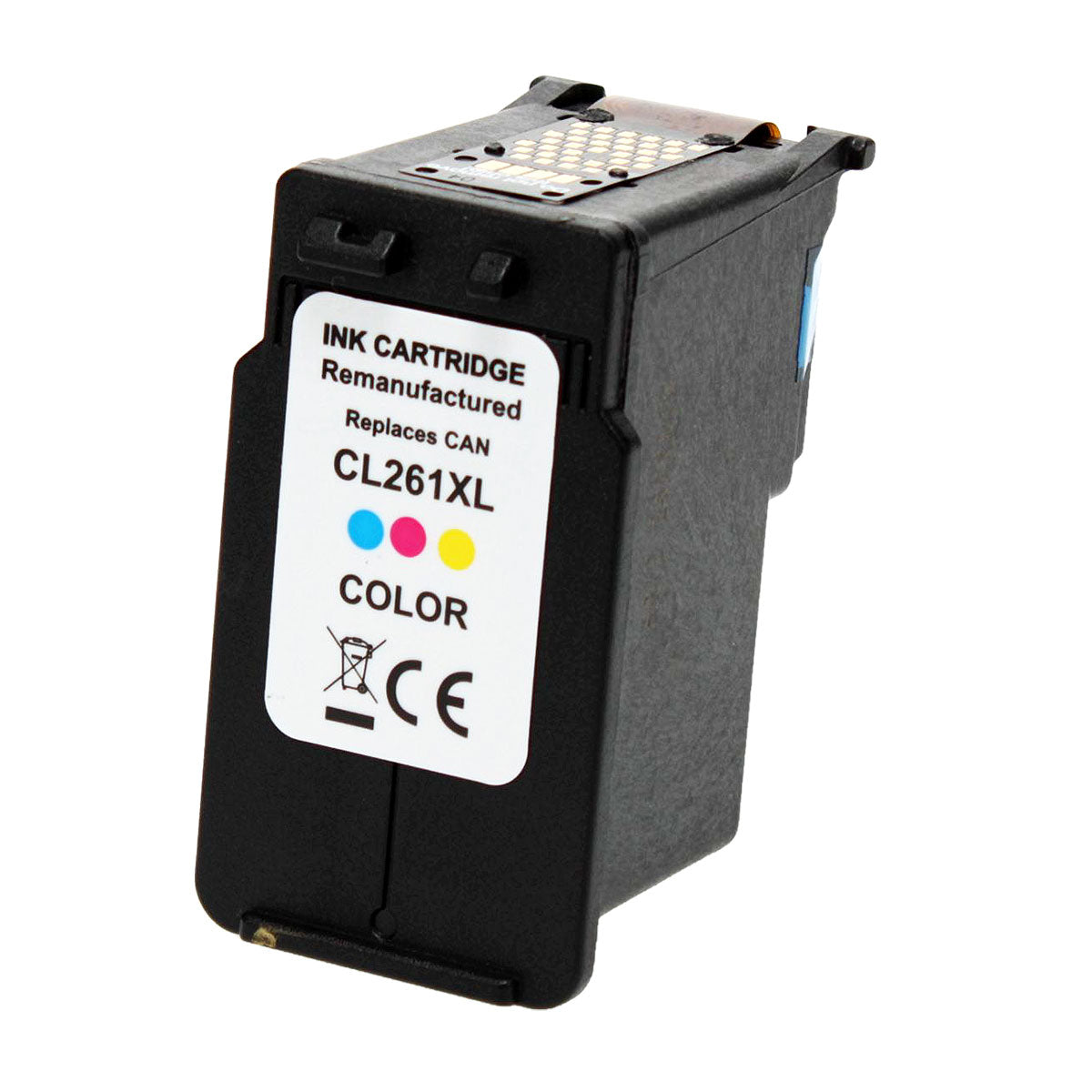 Canon CL-261XL Remanufactured Toner Cartridge Tri-Color 12.2Ml High Yield (E-Patch)