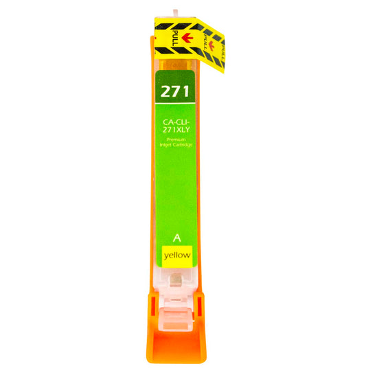 Toner-Dog CLI-271XLY OEM Yellow Toner Cartridge